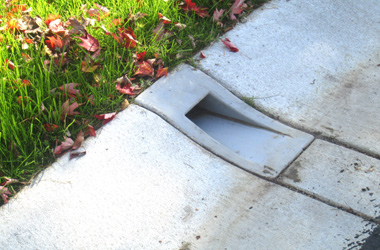 Easy to install Curb Drain!